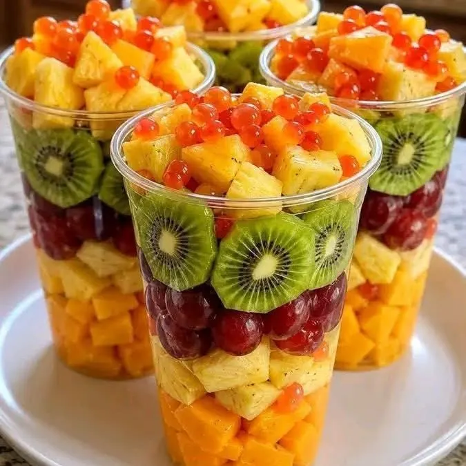 Fruits prédécoupés