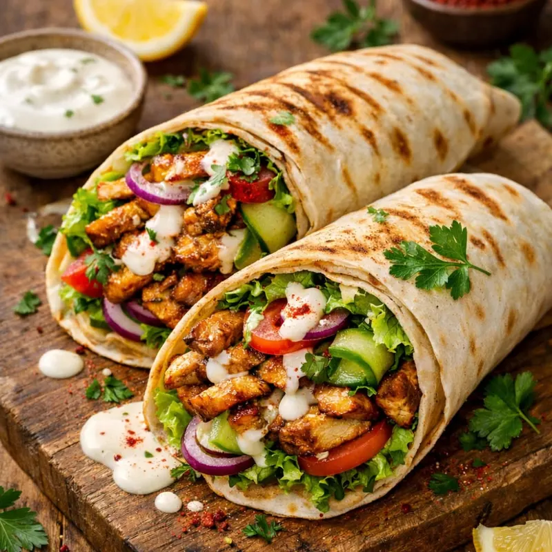 Chawarma au poulet